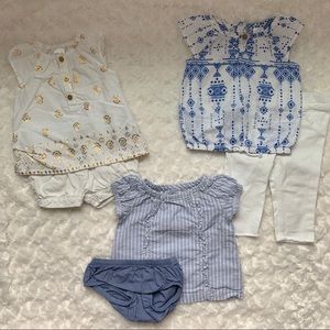 [5 for $25] baby girl mix and match outfit bundle